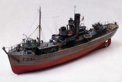1/48 Scale Sir Kay Minesweeper Model Kit