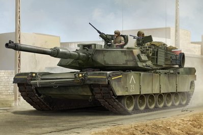 Trumpeter 1/16 Scale US M1A1 Abrams AIM Main Battle Tank Model Kit