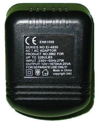 12v Mains Transformer for Doll House Lighting