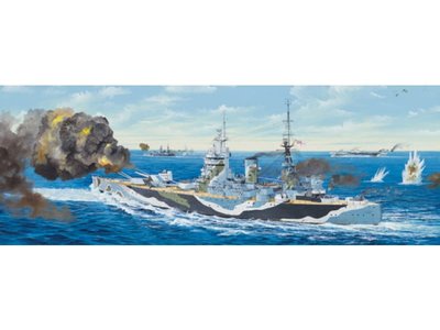 1/200 Scale HMS Rodney Nelson Class Battleship Model Kit