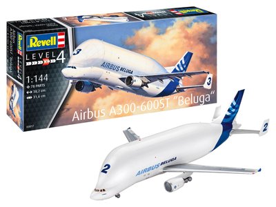 Revell 1/144 Scale Airbus A300-600ST Beluga Model Kit