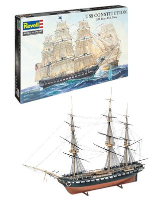 Revell 1/96 Scale USS Constitution - 250 Years U.S. Navy/Sail 2025 Model Kit