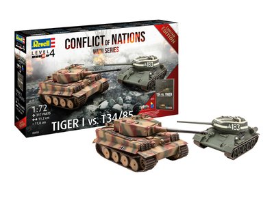 Revell 1/72 Scale Conflict of Nations Gift Set Model Kit