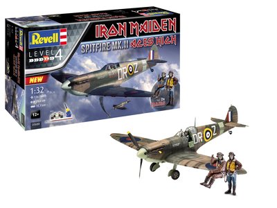 Revell 1/32 Scale Iron Maiden Spitfire Mk.II Aces High Model Kit