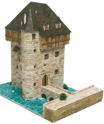 Aedes Ars Belgian Crupet Castle Model Brick Kit