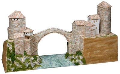 Stari Most Bridge Architectural Model Kit