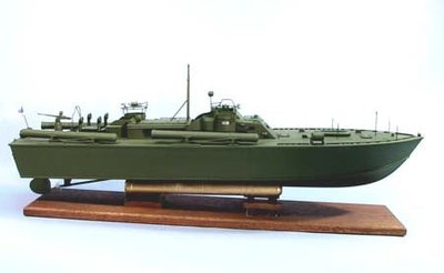 1/30 Scale PT-109 US Navy Torpedo Boat Model Kit