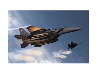 Academy 1/72 Scale F-15E USAF 333rd Fighter Squadron Model Kit