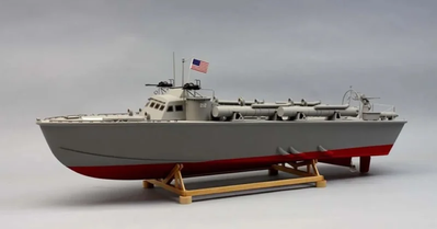Dumas 1/30 Scale PT-212 Higgins MTB Preformed Hull Model Boat Kit