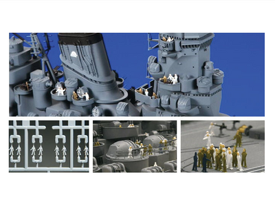 Tamiya 1/350 Scale Crew for Warships