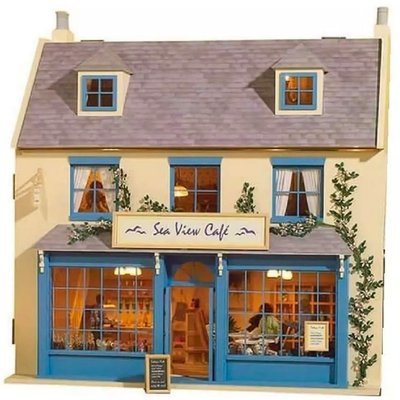 Unpainted Magpies Ready to Assemble 12th Scale Dolls House Kit