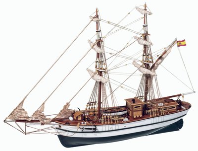 Occre 1/65 Scale Aurora Brig Model Kit