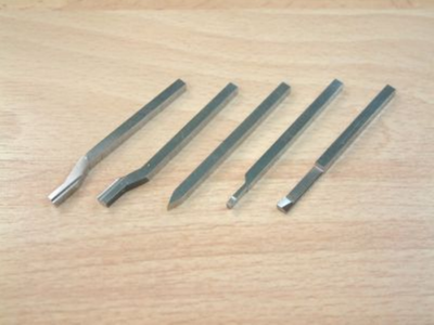 Unimat Set Of 5 HSS Turning Tools 162231