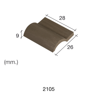 Aedes Ars Black Roof Tile 28 x 26 x 9 (Pack of 25 Tiles)