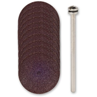 5 Proxxon 38 X 0.7mm Cutting Wheels + Arbor
