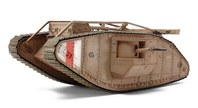 1/35 Scale WW1 British Tank Male Mk.IV Model Kit