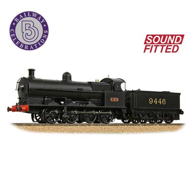LNWR G2 9446 LMS Black OO Gauge