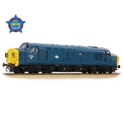 Class 37/0 Split Headcode 37034 BR Blue OO Gauge