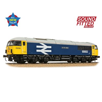 Class 69 69002 'Bob Tiller CM&EE' BR Blue (Large Logo) (GBRf) OO Gauge