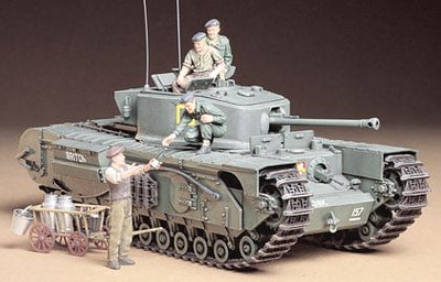 Tamiya 1/35 Scale British Infantry Tank Mk.IV Churchill Mk.VII Model Kit
