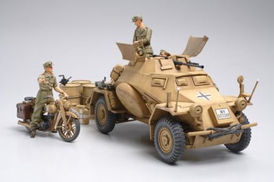 Tamiya 1/35 Scale German SDKFZ 222 Armoured Car Model Kit