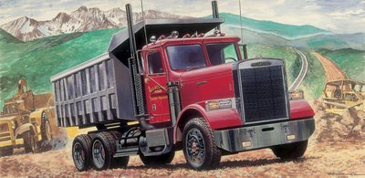 1/24 Scale Freightliner Heavy Dumper Model Kit
