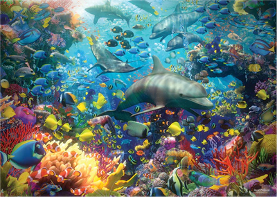 Cobble Hill Vibrant Sea 1000 Piece Jigsaw
