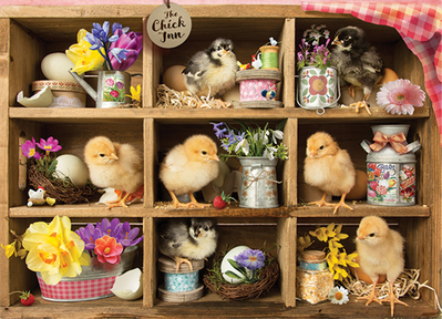 Cobble Hill Chick Inn 1000 Piece Jigsaw