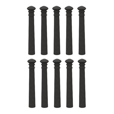 Branchline Cast Iron Bollards (x10) 44-530 OO Gauge