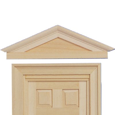 Wooden Portico for 12th Scale Dolls House