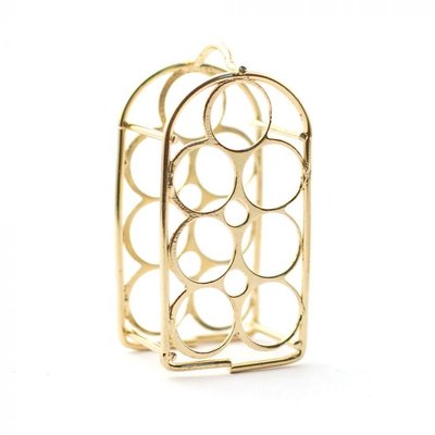Metal Wine Rack for 12th Scale Dolls House