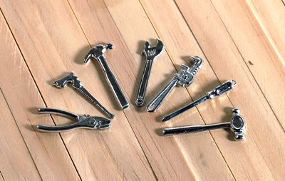 Hand Tools x 7for 12th Scale Dolls House