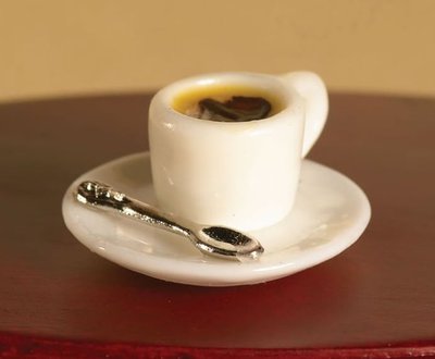 Cup of Coffee and Teaspoon 12th Scale