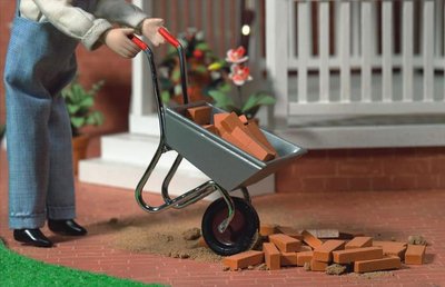 Garden Wheelbarrow for 12th Scale Dolls House
