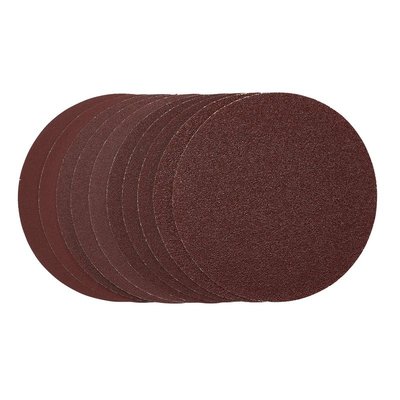 Draper Sanding Discs 150mm Assorted Grit Pack of 10