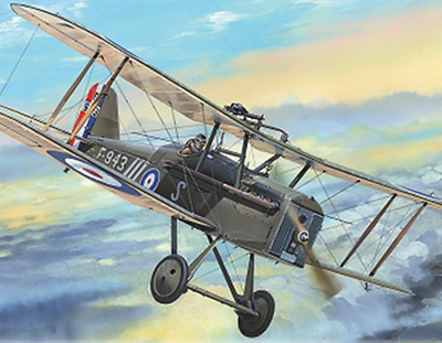 1/24 Scale RAF S.E. 5A Biplane Fighter Model Kit
