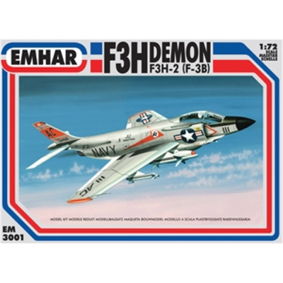 EMHAR 1/72 Scale F3H Demon (F3H-2) Model Kit