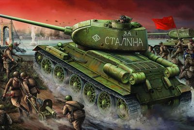 1/16 Scale T-34/85 Model 1944 Factory No.174 Model Kit