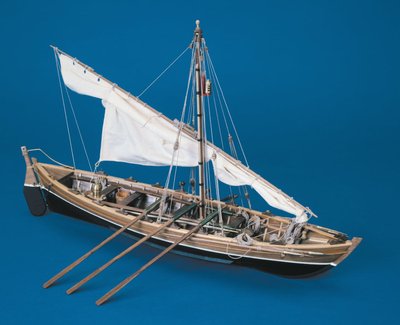 1/16 Scale Open Whaler 1850 Model Kit