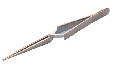 Expo 4 inch Stainless crosslock N0 59 Tweezer straight tip