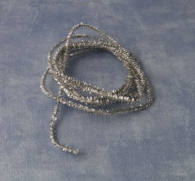Silver Christmas Tinsel for 12th Scale Dolls House