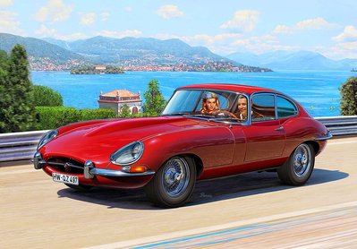 Revell 1/24 Scale Jaguar E-Type (Coupé) Model Kit