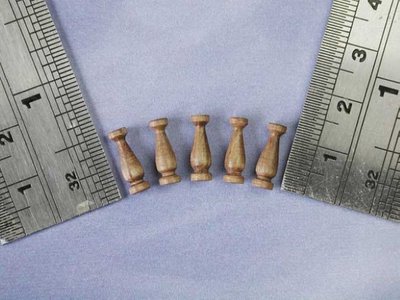 Caldercraft Wooden Pillar 12mm - Pack of 10