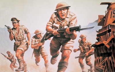 1/76 Scale 8th Army Model Kit