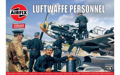 1/76 Scale Luftwaffe Personnel Model Kit