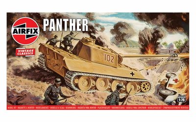 1/76 Scale Panther Model Kit