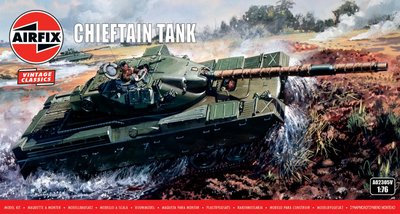 Airfix 1/76 Scale Chieftain Tank Model Kit
