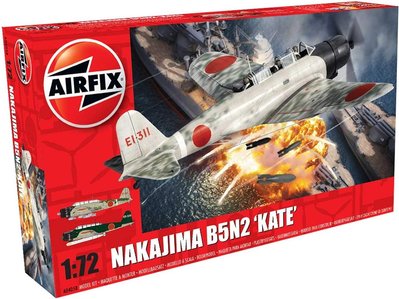Airfix 1/72 Scale Nakajima B5N2 ‘Kate' Model Kit