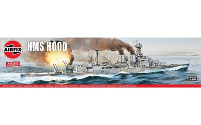 Airfix 1/600 Scale HMS Hood Model Kit