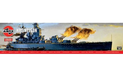 Airfix 1/600 Scale HMS Nelson Model Kit